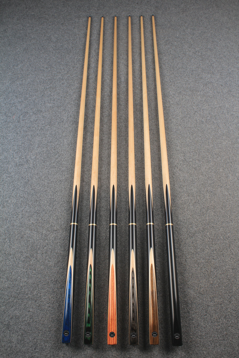 3/4 maple snooker cue 9.5 mm titanium ferrule WOODS CUES