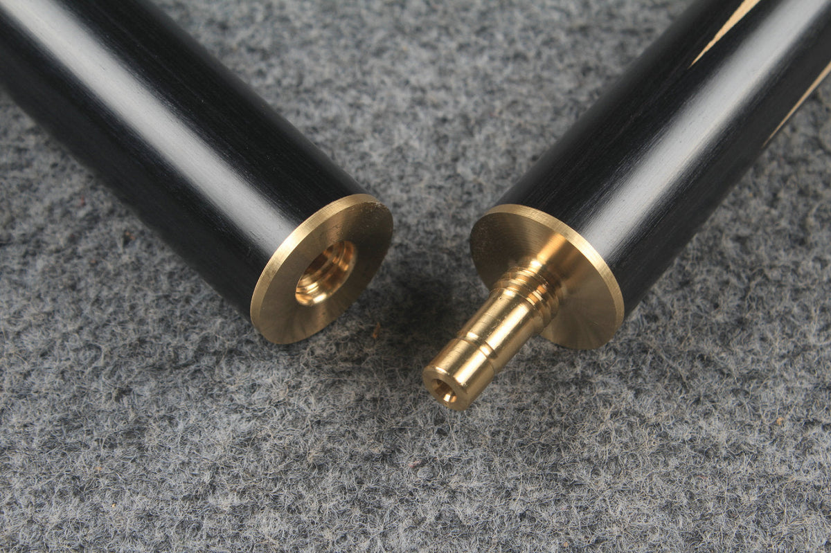 3/4 maple snooker cue 9.5 mm titanium ferrule WOODS CUES