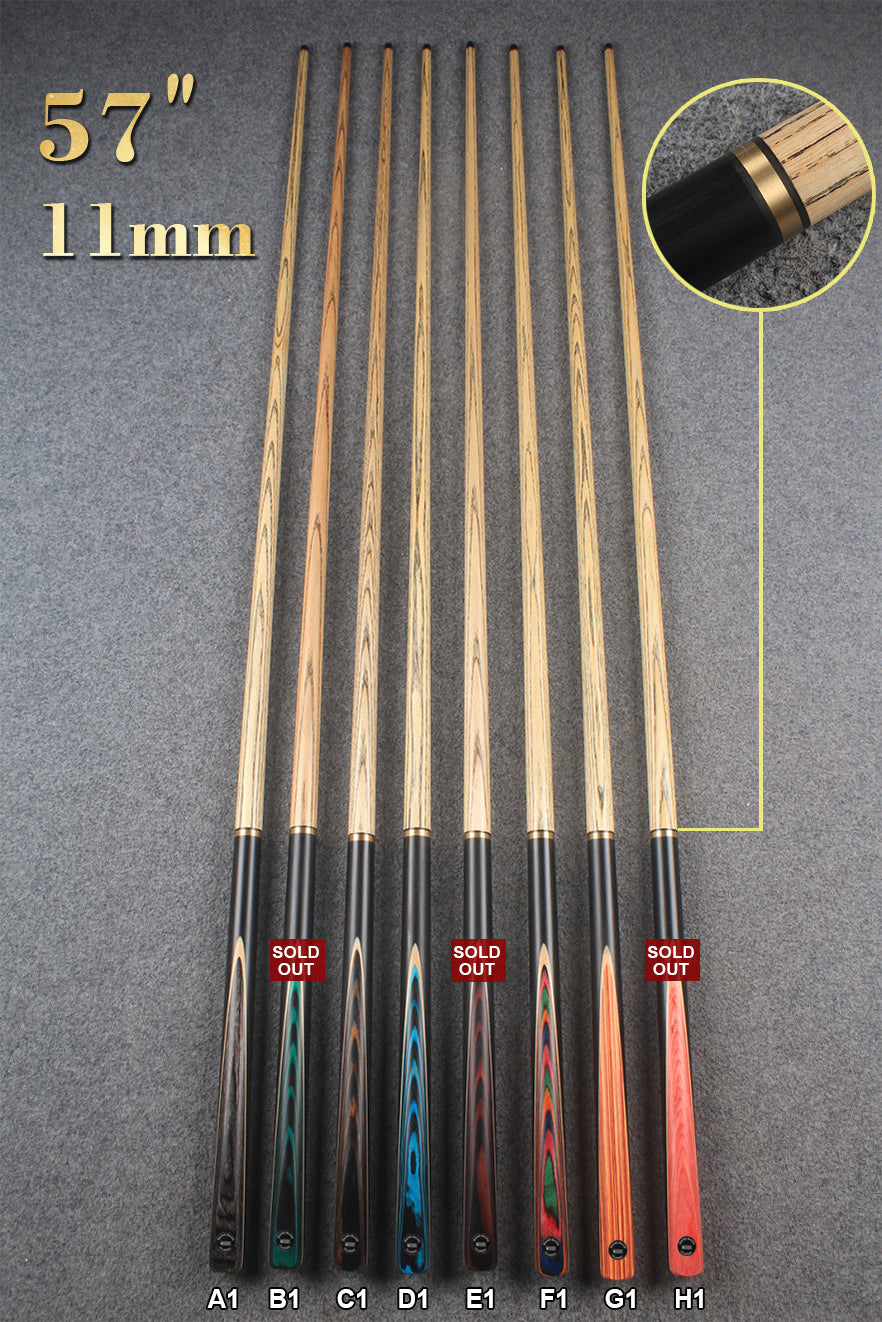 3/4 ASH 57''/58''  BREAK CUE  11 mm/ 11.5mm/ 12mm tip