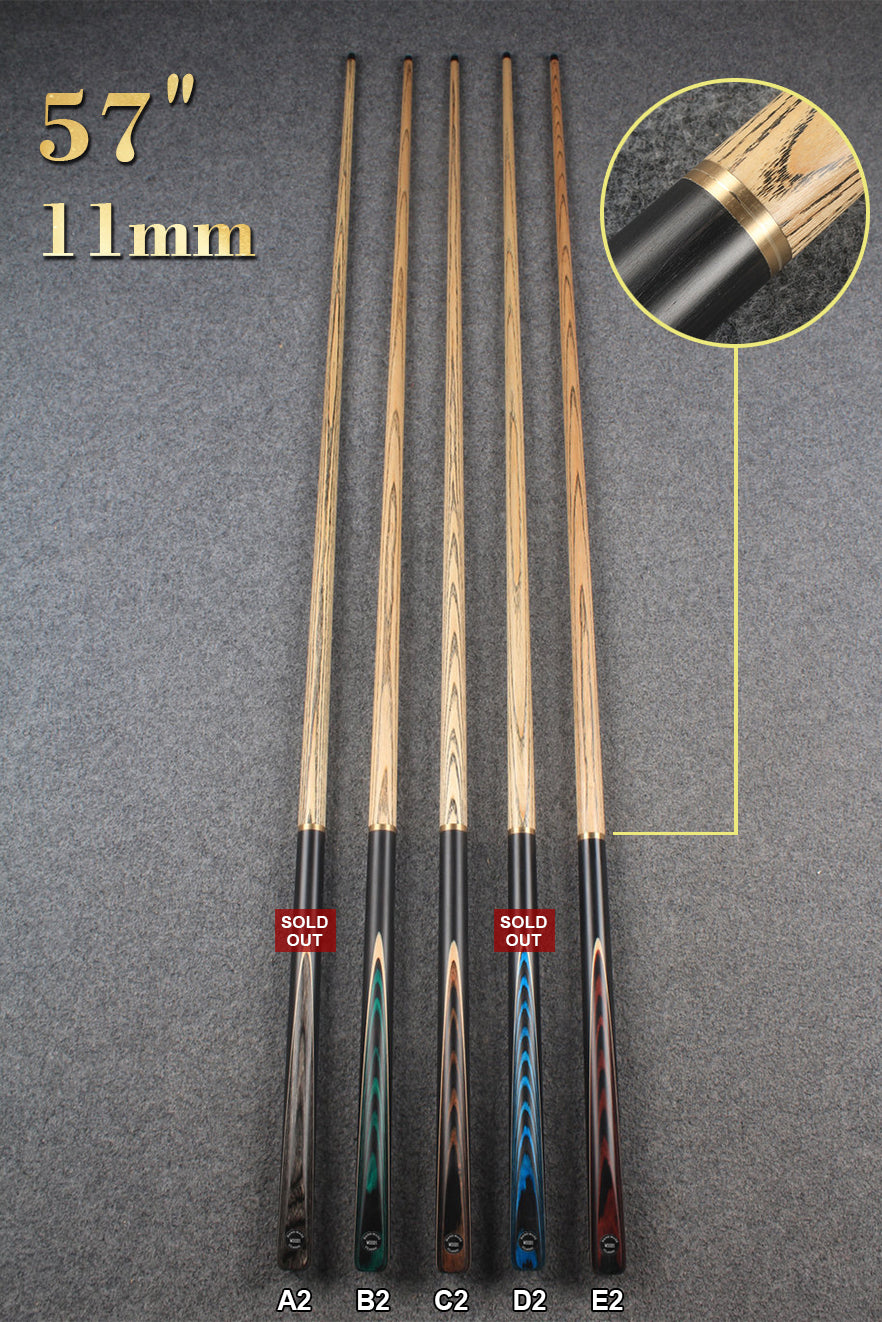 3/4 ASH 57''/58''  BREAK CUE  11 mm/ 11.5mm/ 12mm tip