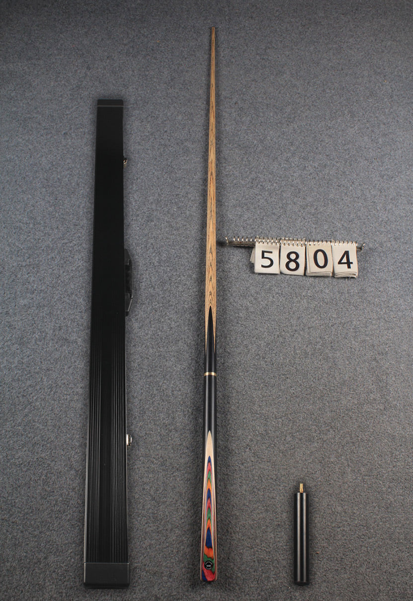 woods 3/4 handmade ash 60'' 8 ball pool cue # 5804