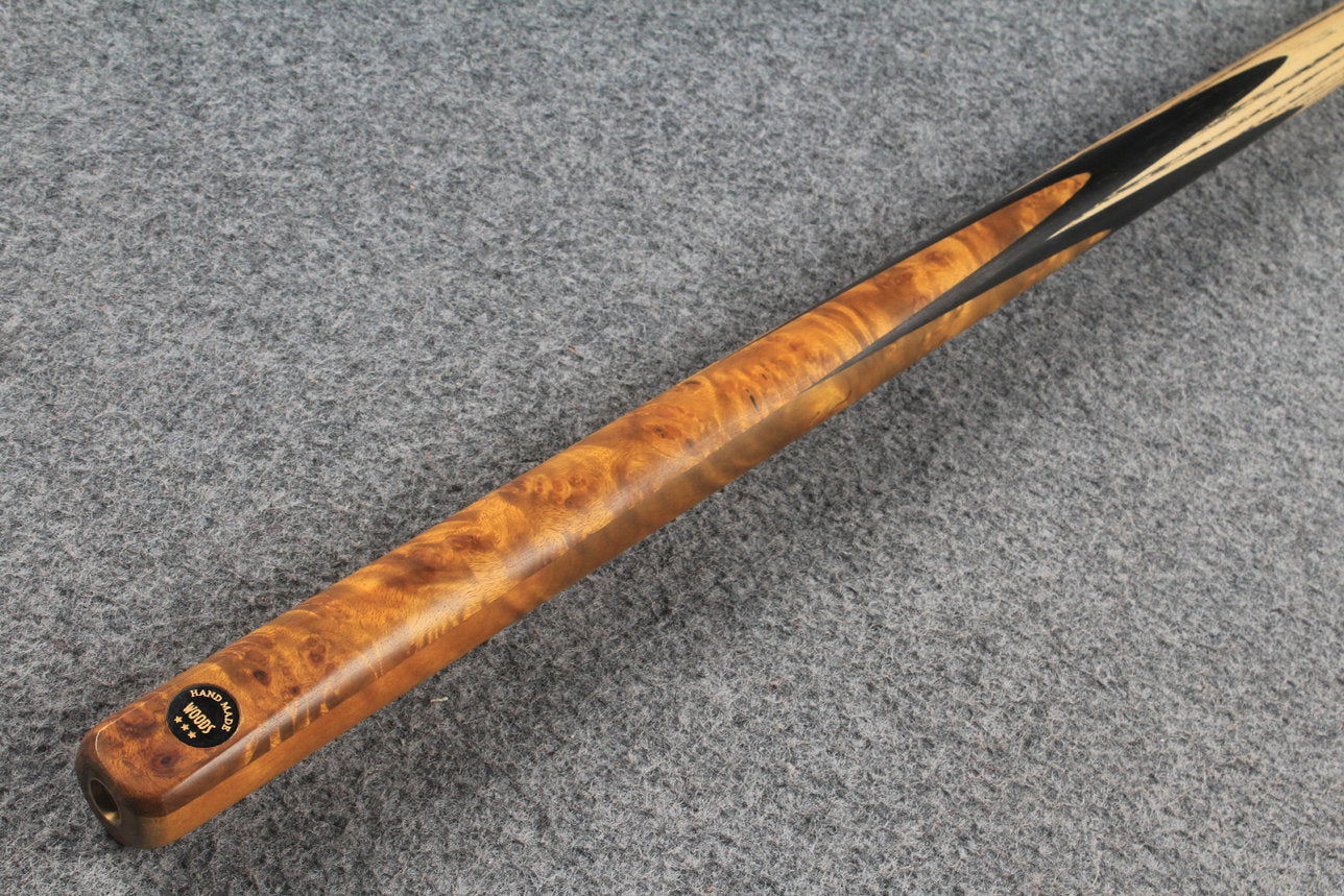 ★★★ woods 1 piece handmade ash snooker / pool cue # 5809
