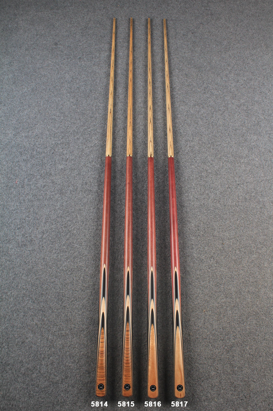 1/2 ash english pool cue  # 5814 - # 5817 WOODS CUES