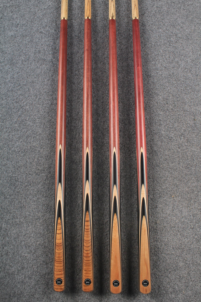 1/2 ash english pool cue  # 5814 - # 5817 WOODS CUES