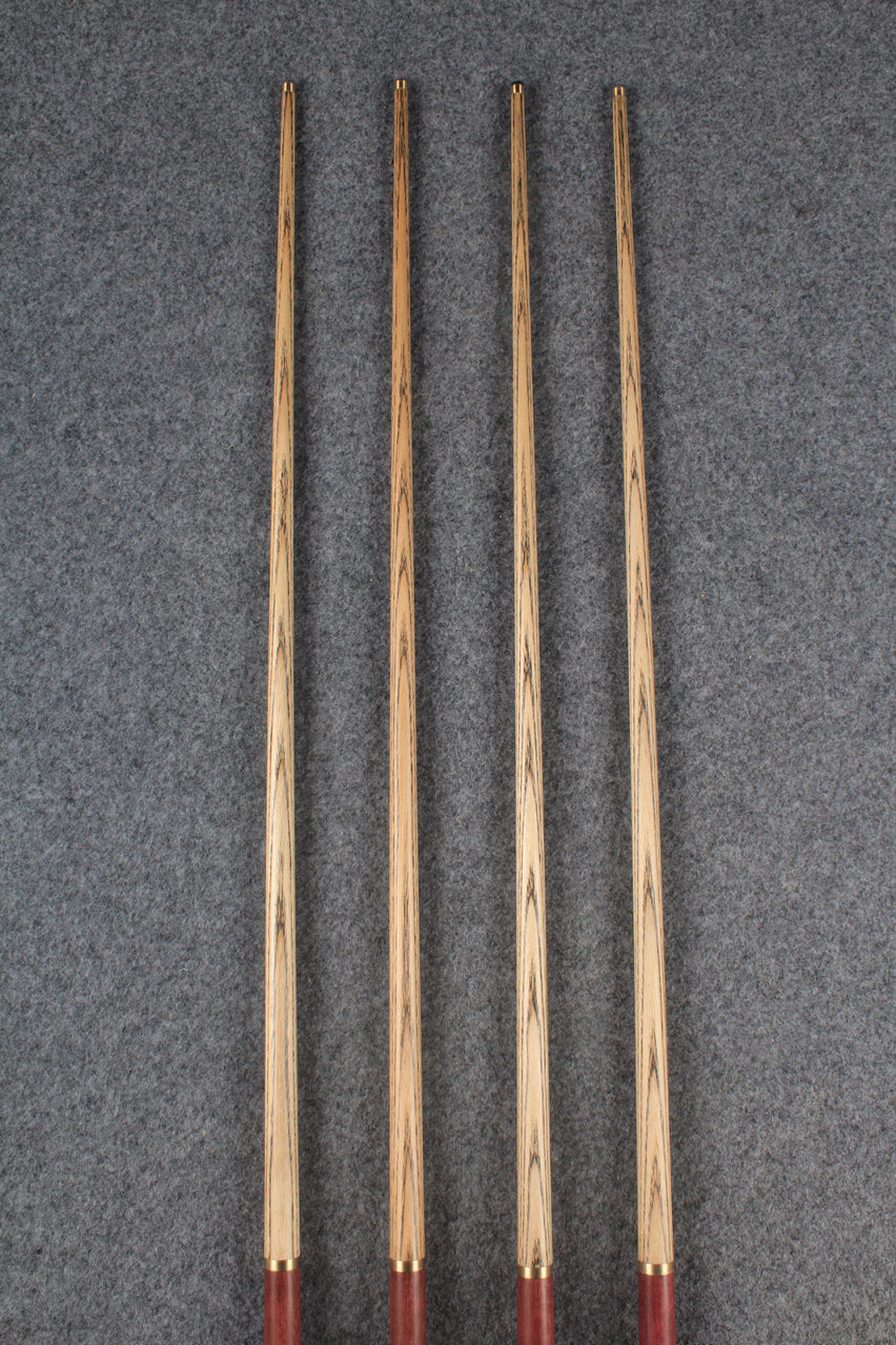 1/2 ash english pool cue  # 5814 - # 5817 WOODS CUES