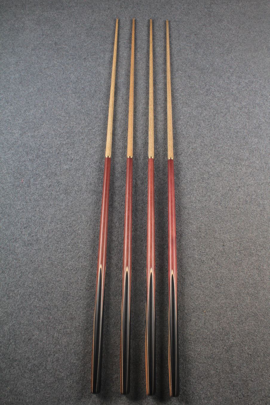 1/2 ash english pool cue  # 5814 - # 5817 WOODS CUES
