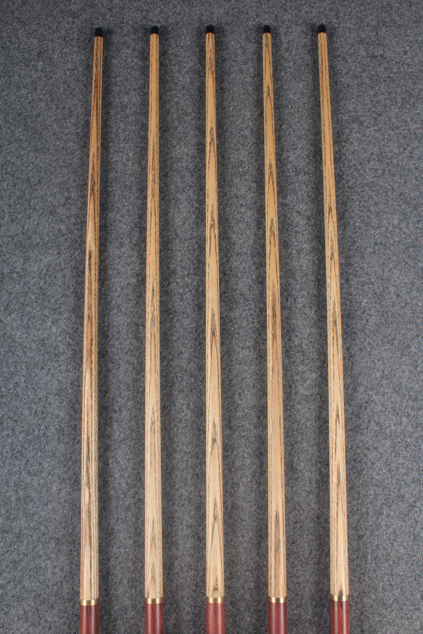 1/2 ash chinese 8 ball pool cue  # 5832 - # 5836 WOODS CUES