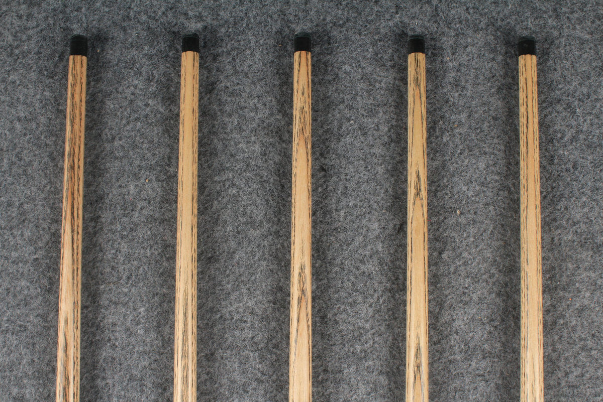 1/2 ash chinese 8 ball pool cue  # 5832 - # 5836 WOODS CUES