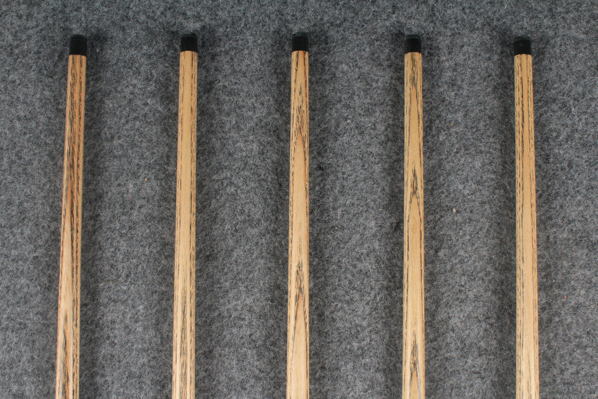 1/2 ash chinese 8 ball pool cue  # 5832 - # 5836 WOODS CUES