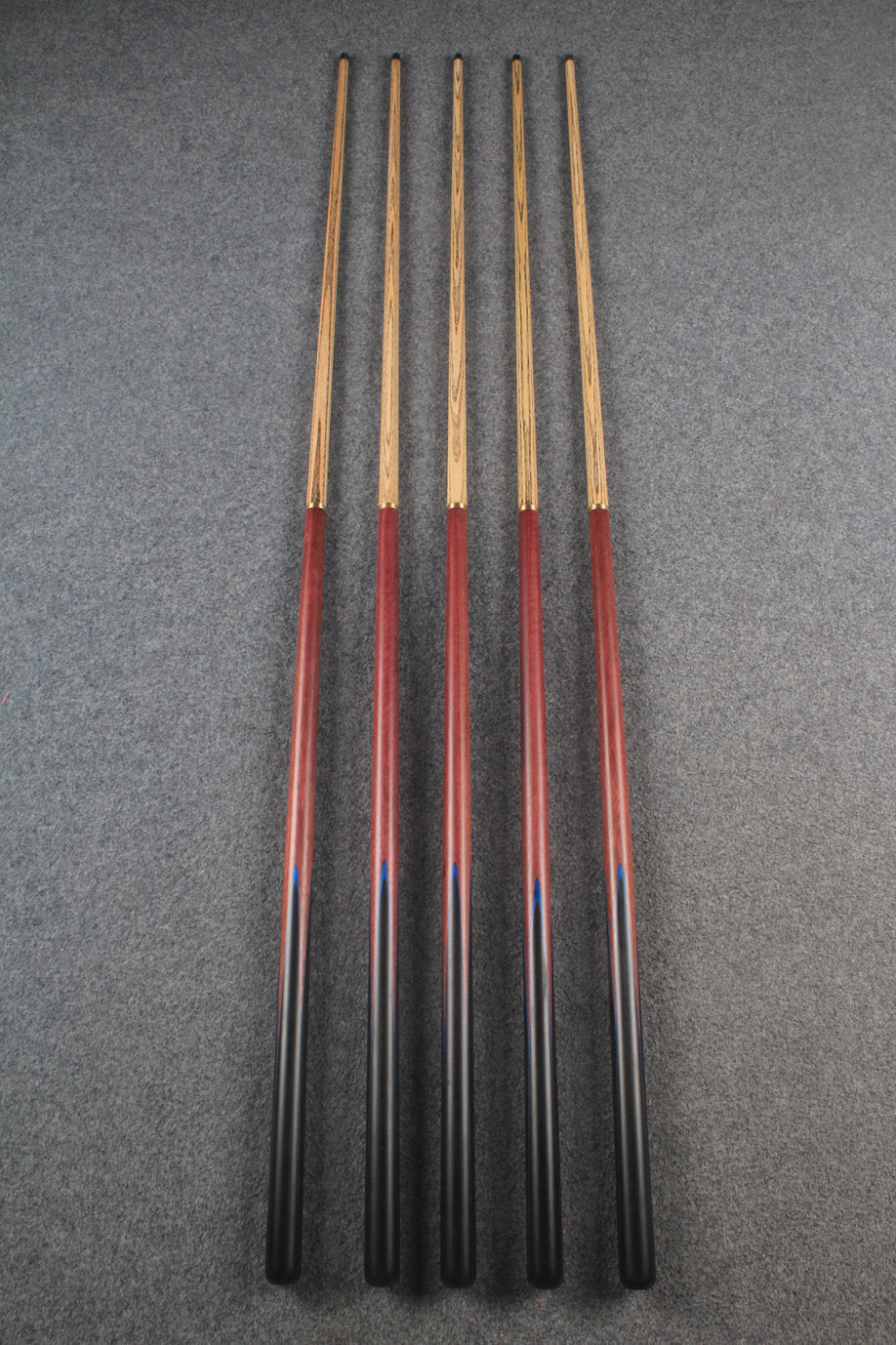woods 1/2 handmade ash chinese 8 ball pool cue  # 5832 - # 5836