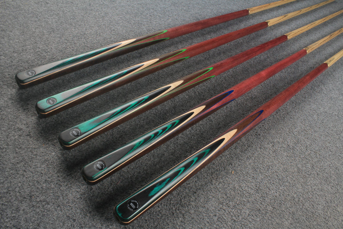 1/2 ash chinese 8 ball pool cue  # 5837 - # 5841 WOODS CUES