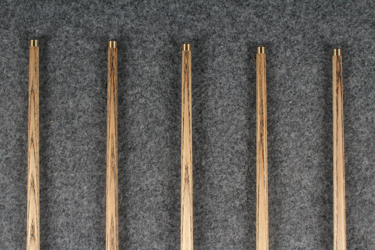 1/2 ash english pool cue  # 5842 - # 5846 WOODS CUES