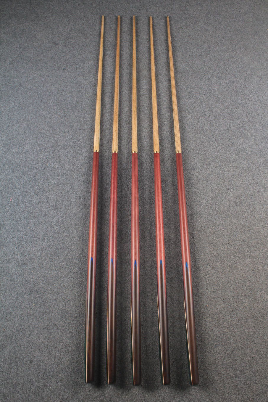 1/2 ash english pool cue  # 5842 - # 5846 WOODS CUES