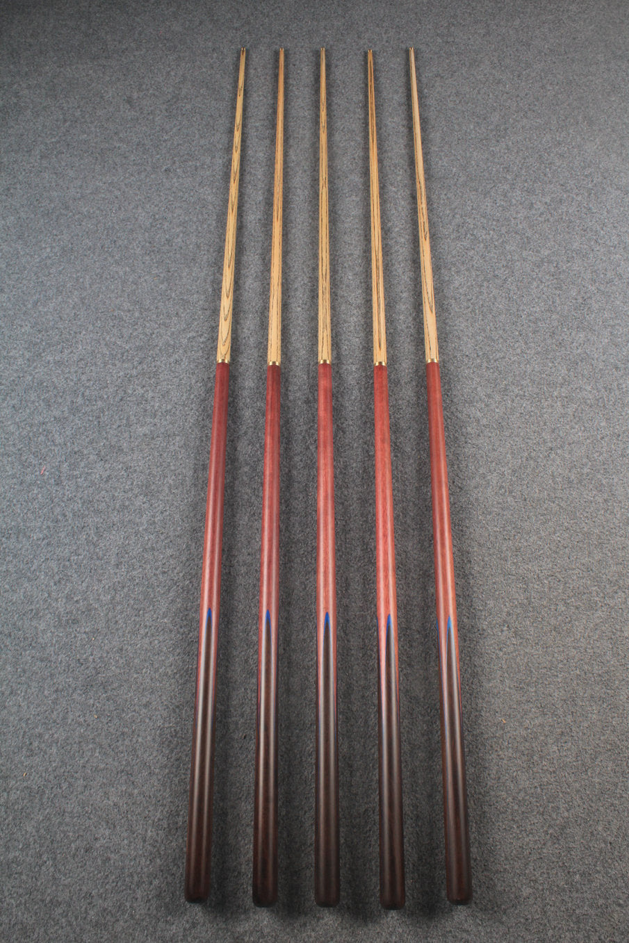 1/2 ash english pool cue  # 5842 - # 5846 WOODS CUES