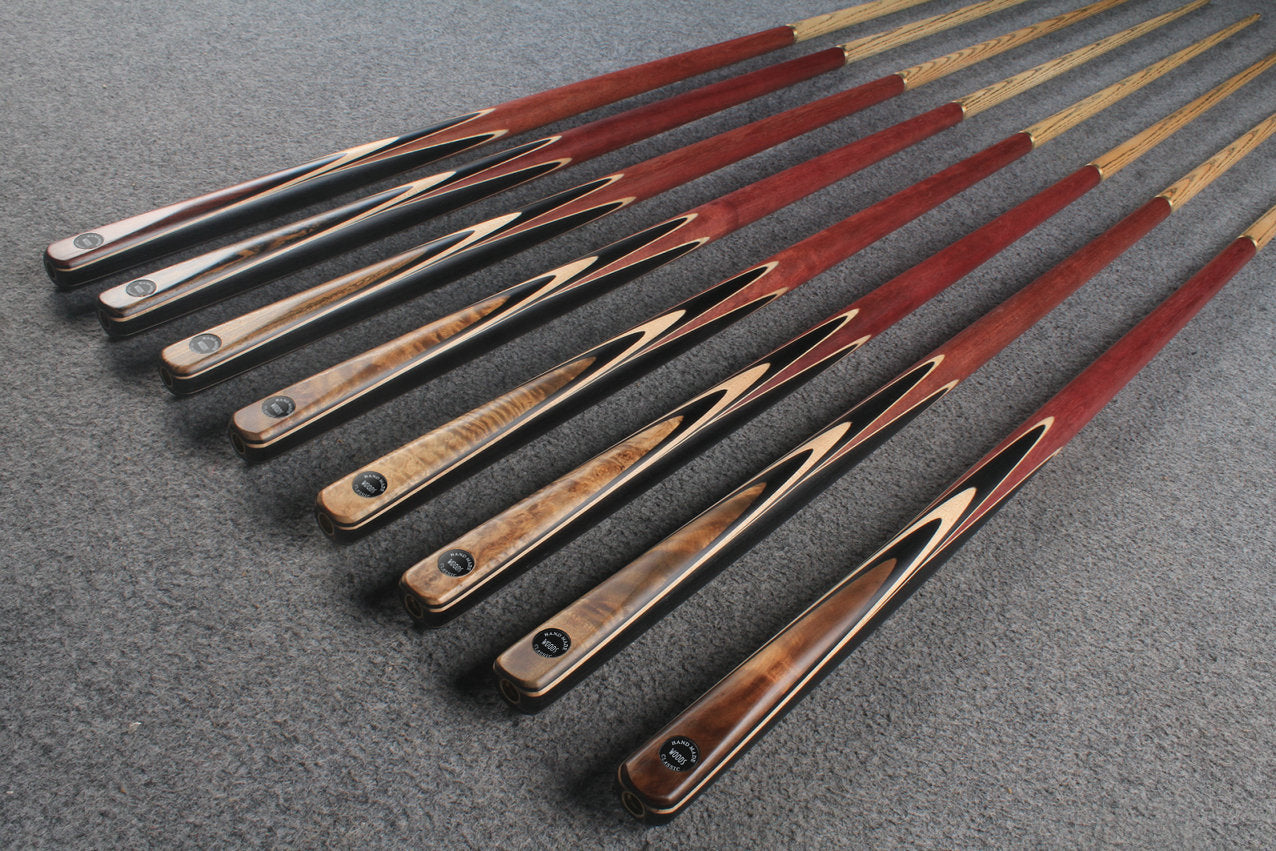 1/2 ash snooker cue  # 5847 - # 5854 WOODS CUES