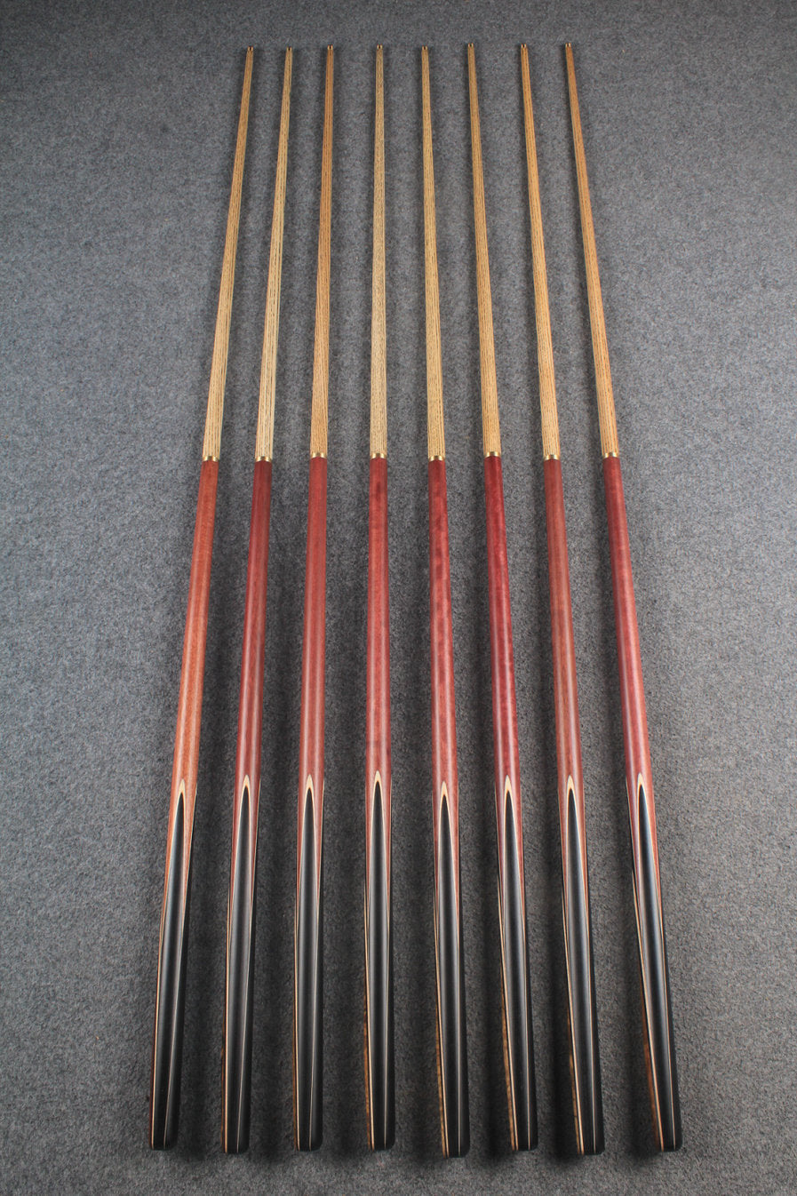 1/2 ash snooker cue  # 5847 - # 5854 WOODS CUES