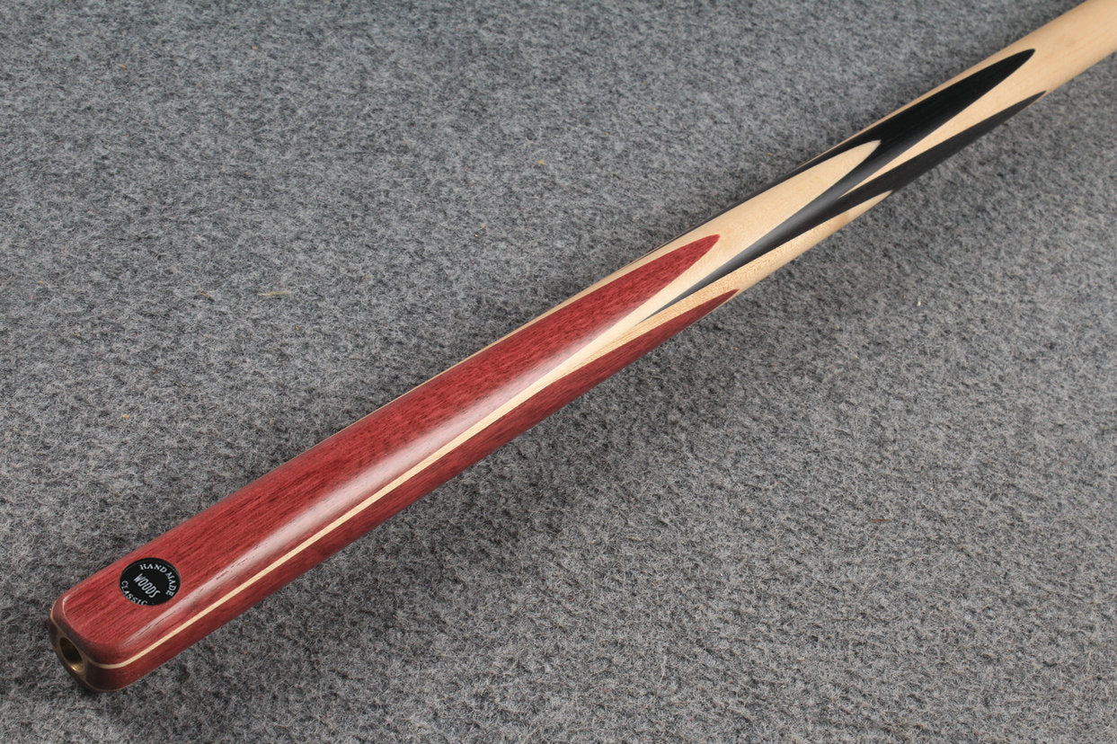 woods 1 piece handmade maple chinese 8 pool cue # 5862