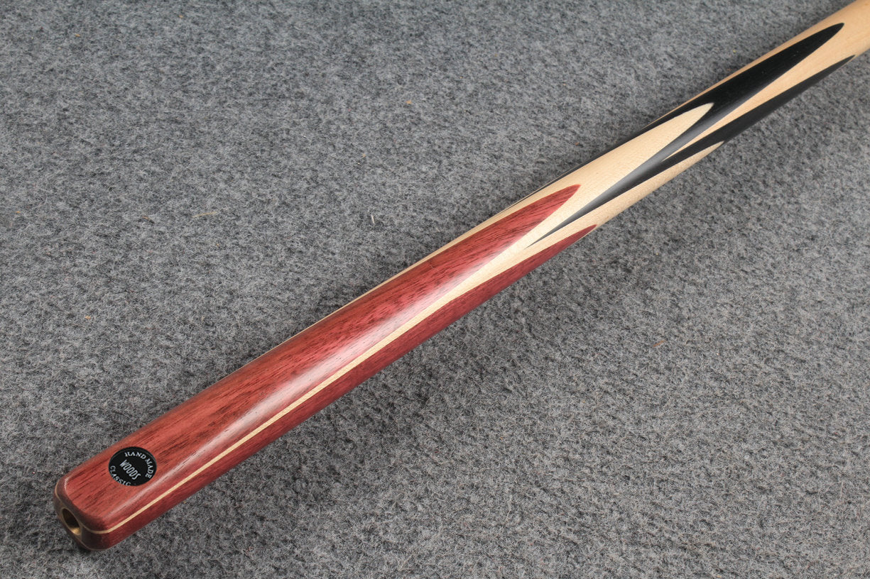 woods 1 piece handmade maple chinese 8 pool cue # 5863