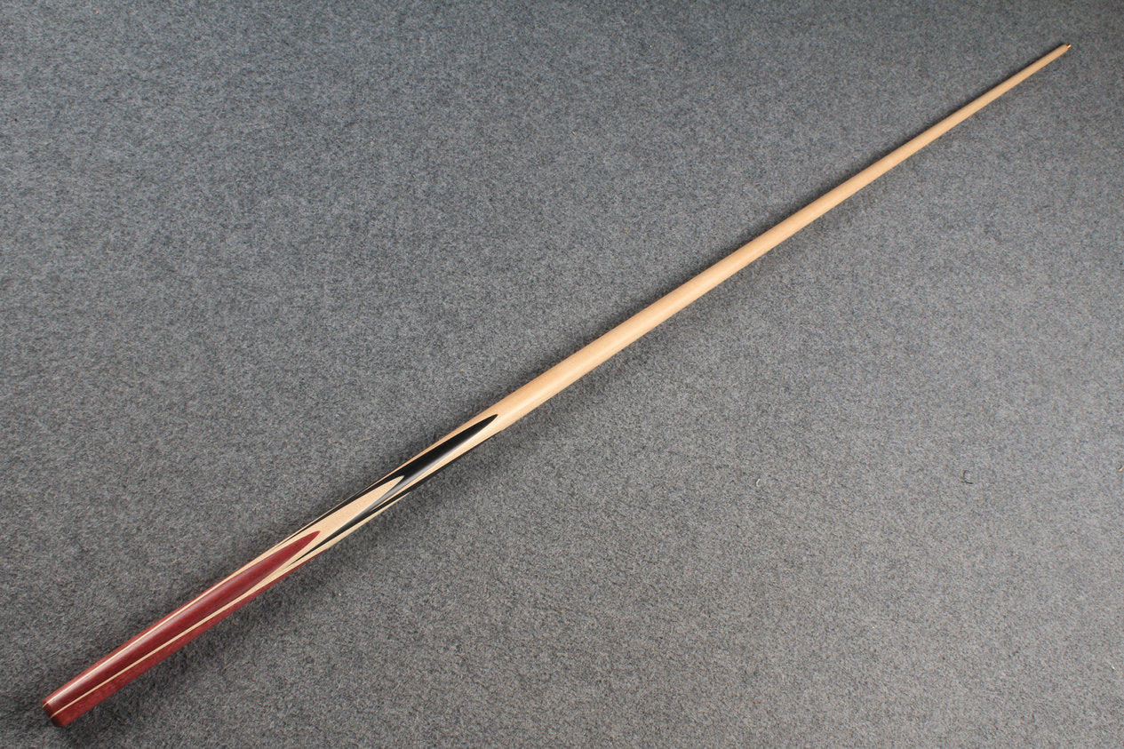woods 1 piece handmade maple chinese 8 pool cue # 5863