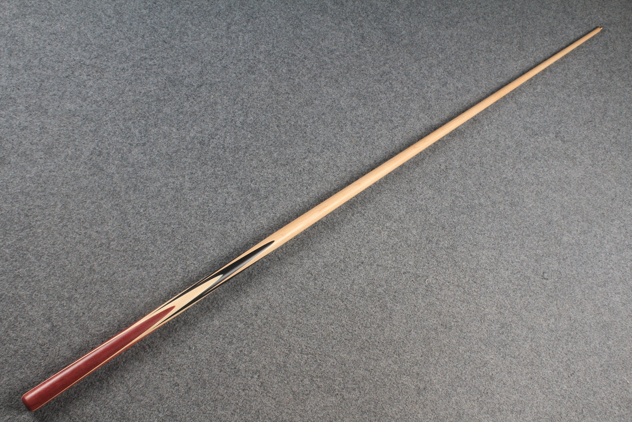 woods 1 piece handmade maple chinese 8 pool cue # 5863