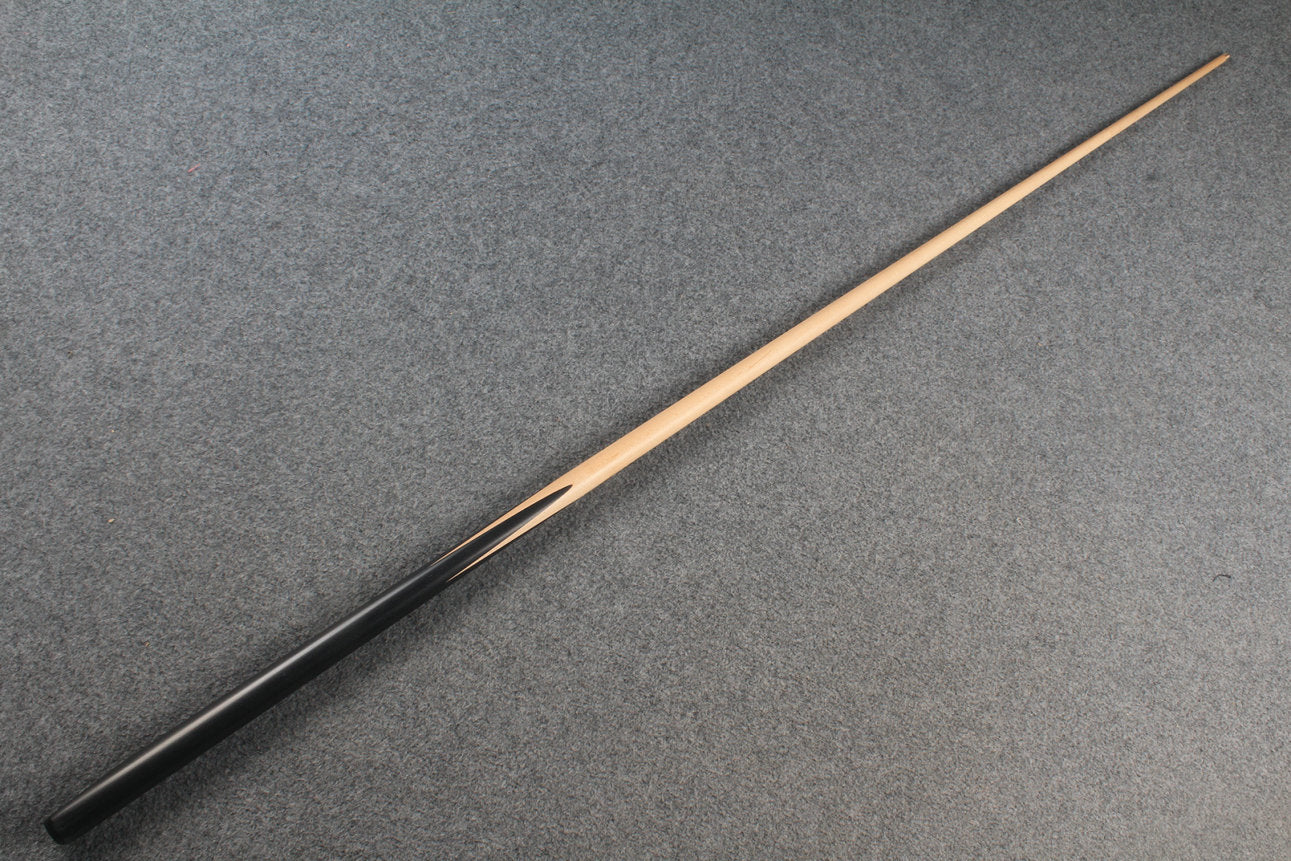 woods 1 piece handmade maple 60" snooker / pool cue  #5875