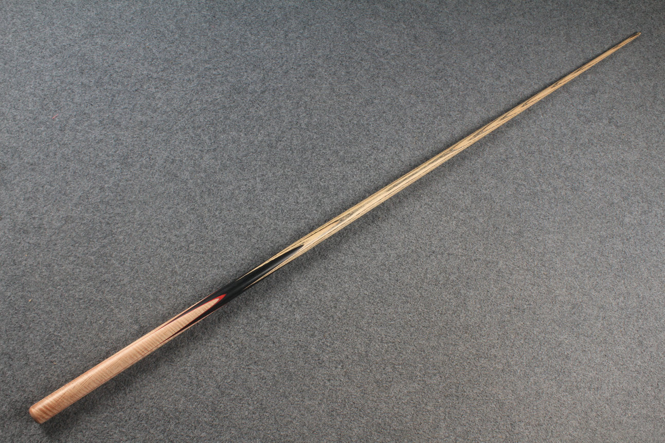 woods 1 piece handmade ash 60" 8 ball pool cue  #5884