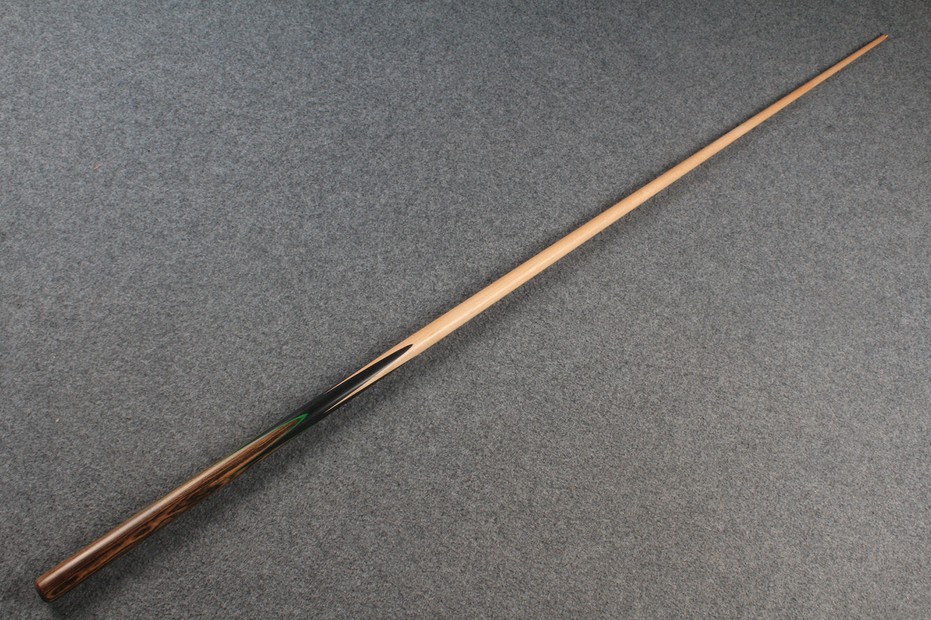 woods 1 piece handmade maple 60" 8 ball pool cue  #5888