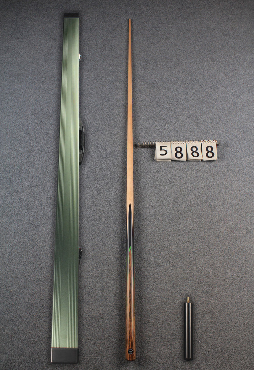 woods 1 piece handmade maple 60&quot; 8 ball pool cue  #5888