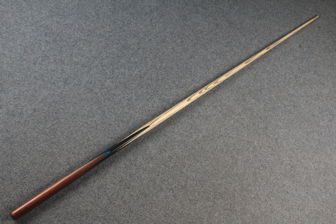 woods 1 piece handmade ash 60" snooker / pool cue  #5895