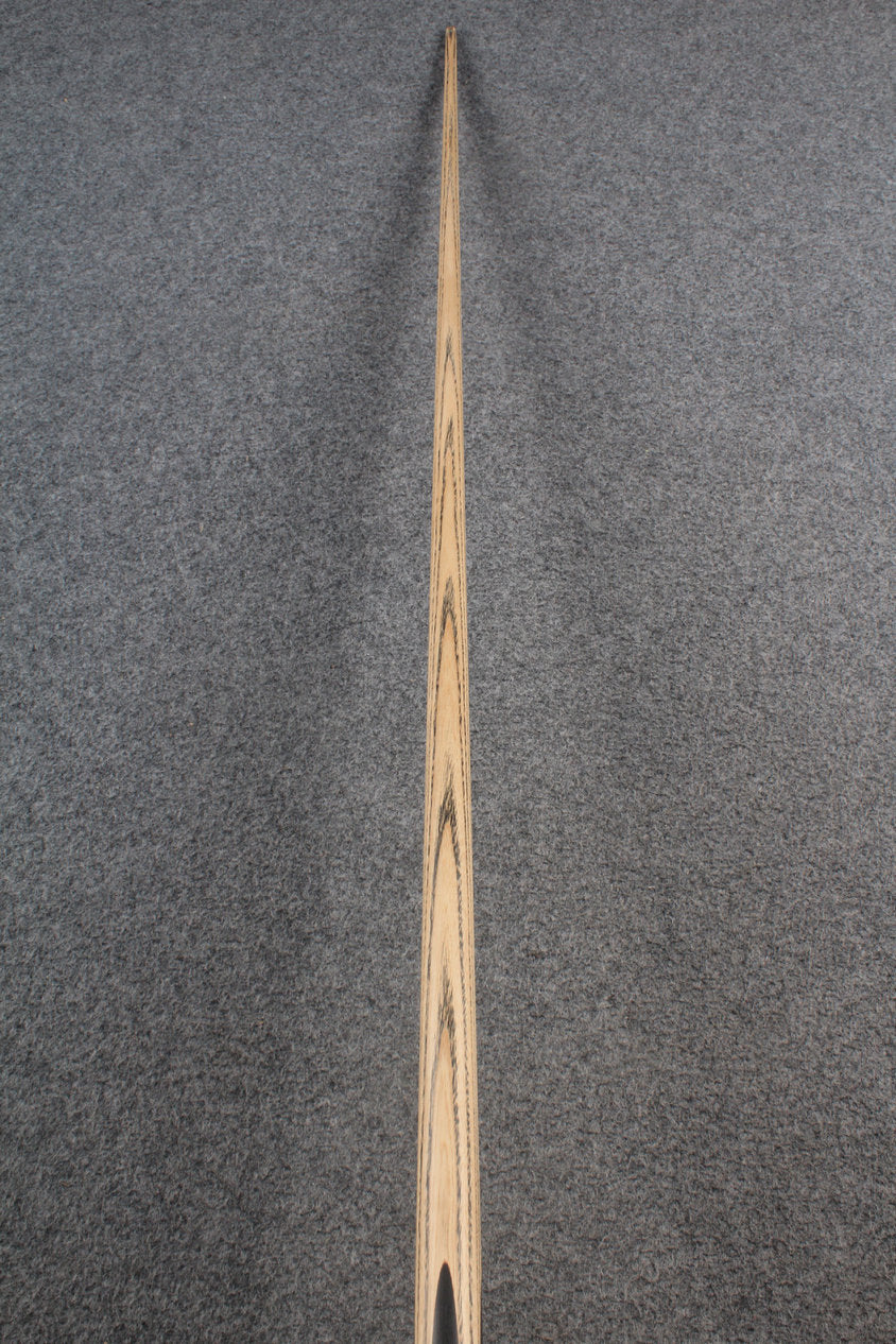 1 piece ash 60" snooker cue curly maple #5897
