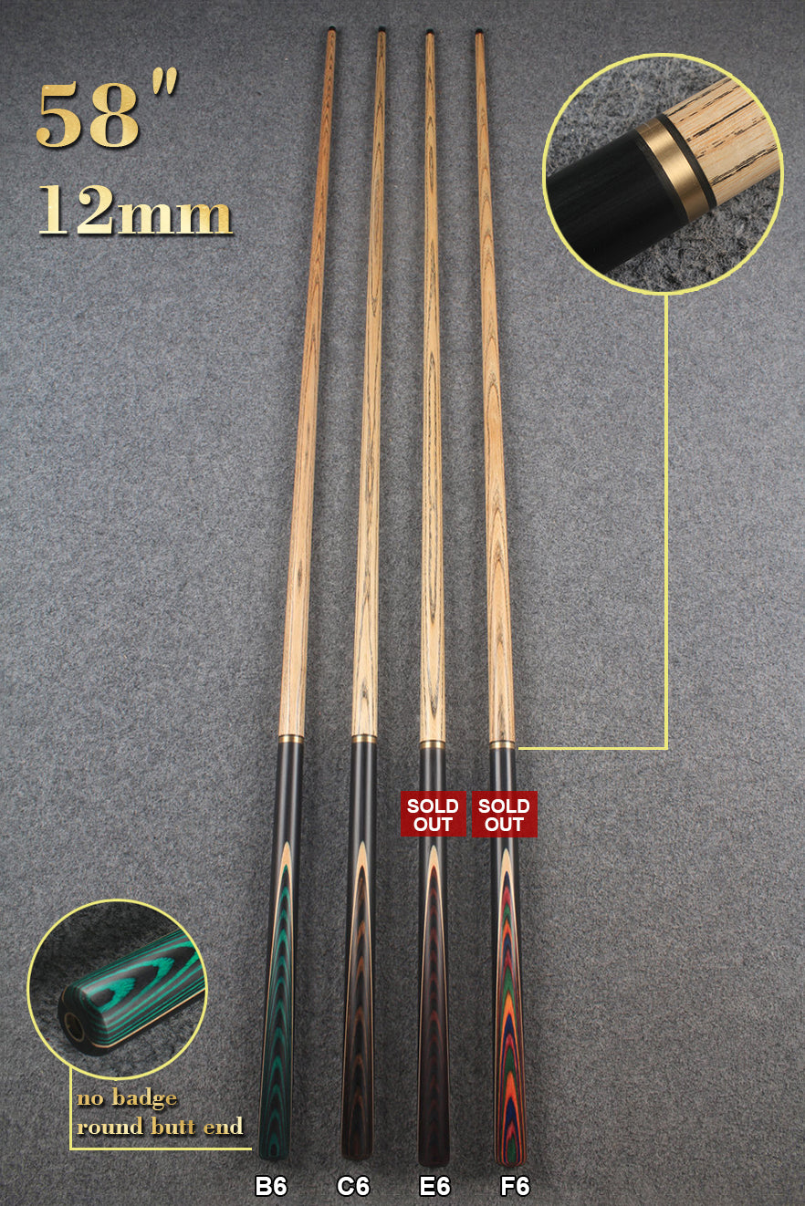 3/4 ASH 57''/58''  BREAK CUE  11 mm/ 11.5mm/ 12mm tip