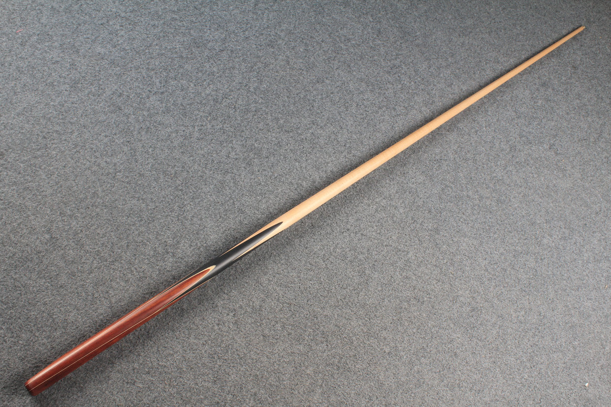 woods 1 piece handmade maple 60" snooker / pool cue  #5902