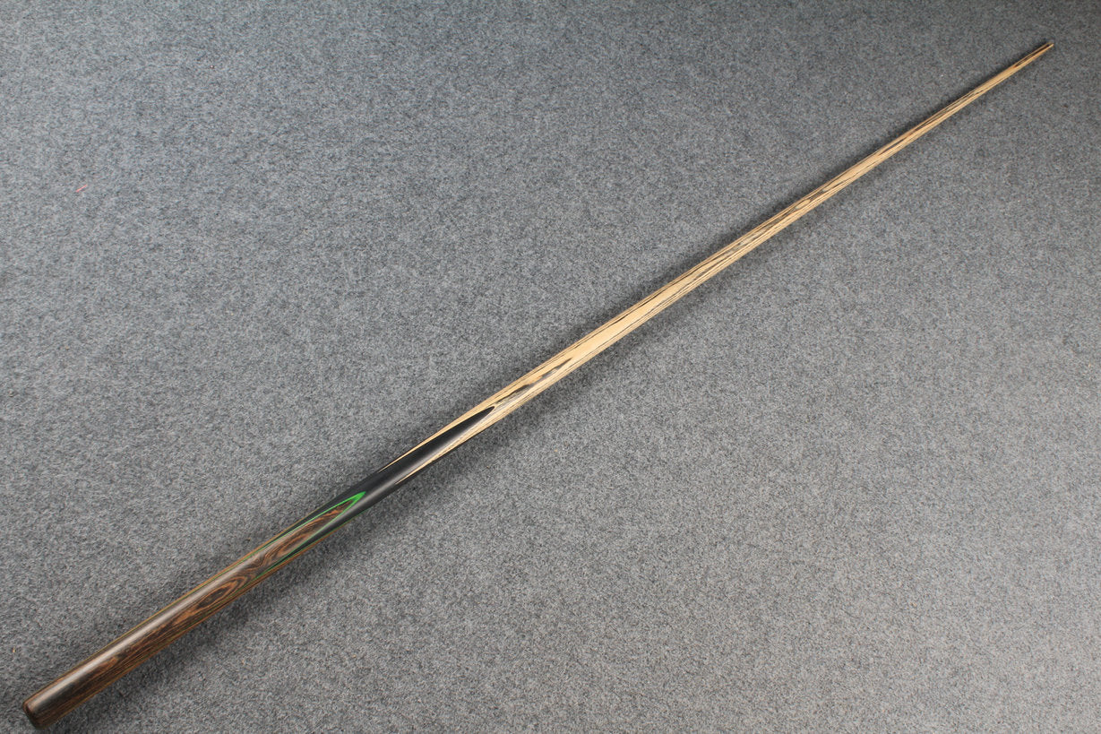 woods 1 piece handmade ash 60" snooker / pool cue  #5906