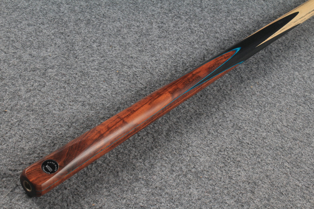 woods 1 piece handmade ash 60" snooker / pool cue  #5907