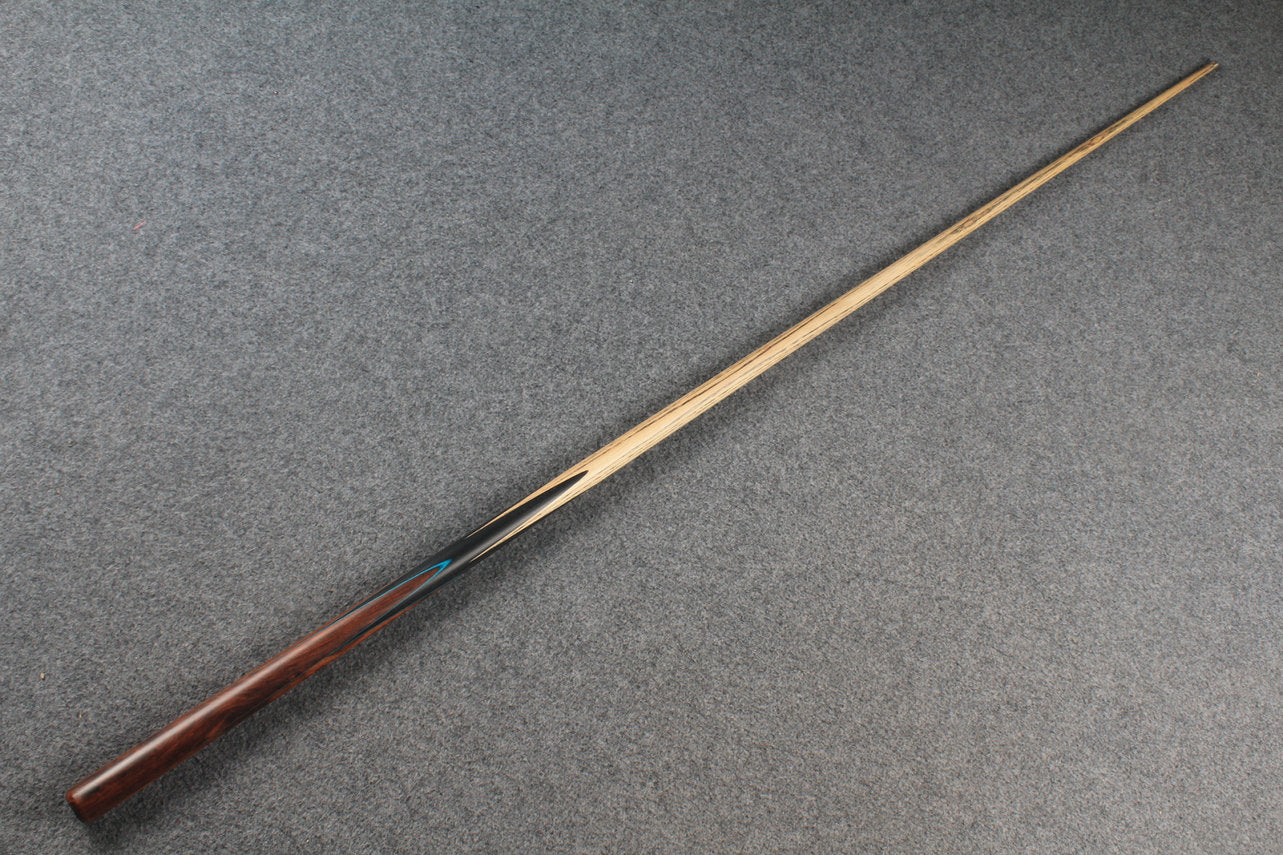 woods 1 piece handmade ash 60" snooker / pool cue  #5907