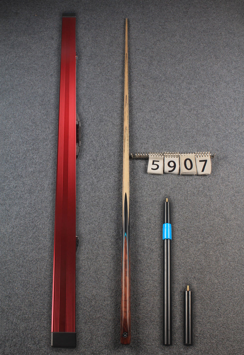 woods 1 piece handmade ash 60&quot; snooker / pool cue  #5907