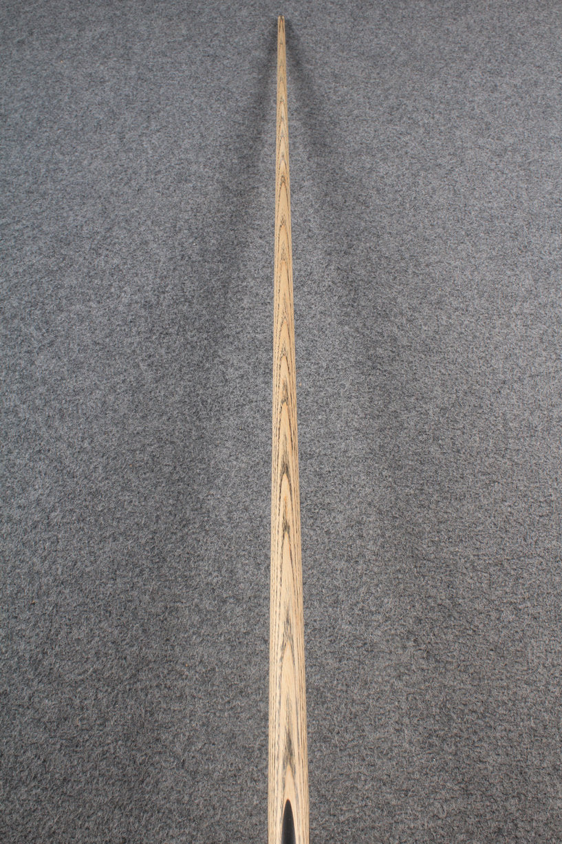 woods 1 piece handmade ash 60" snooker / pool cue  #5908
