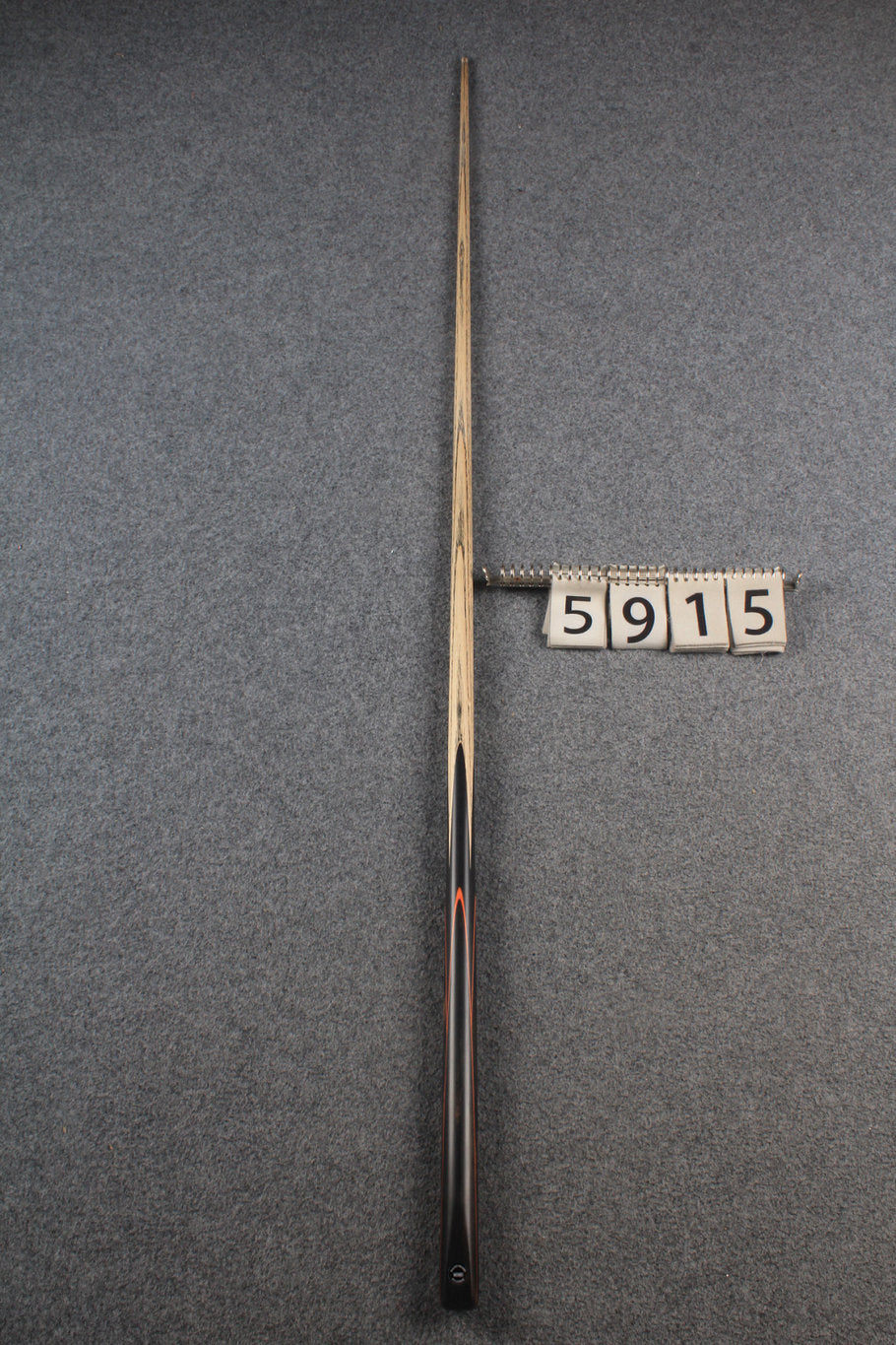 woods 1 piece handmade ash 60" snooker / pool cue  #5915