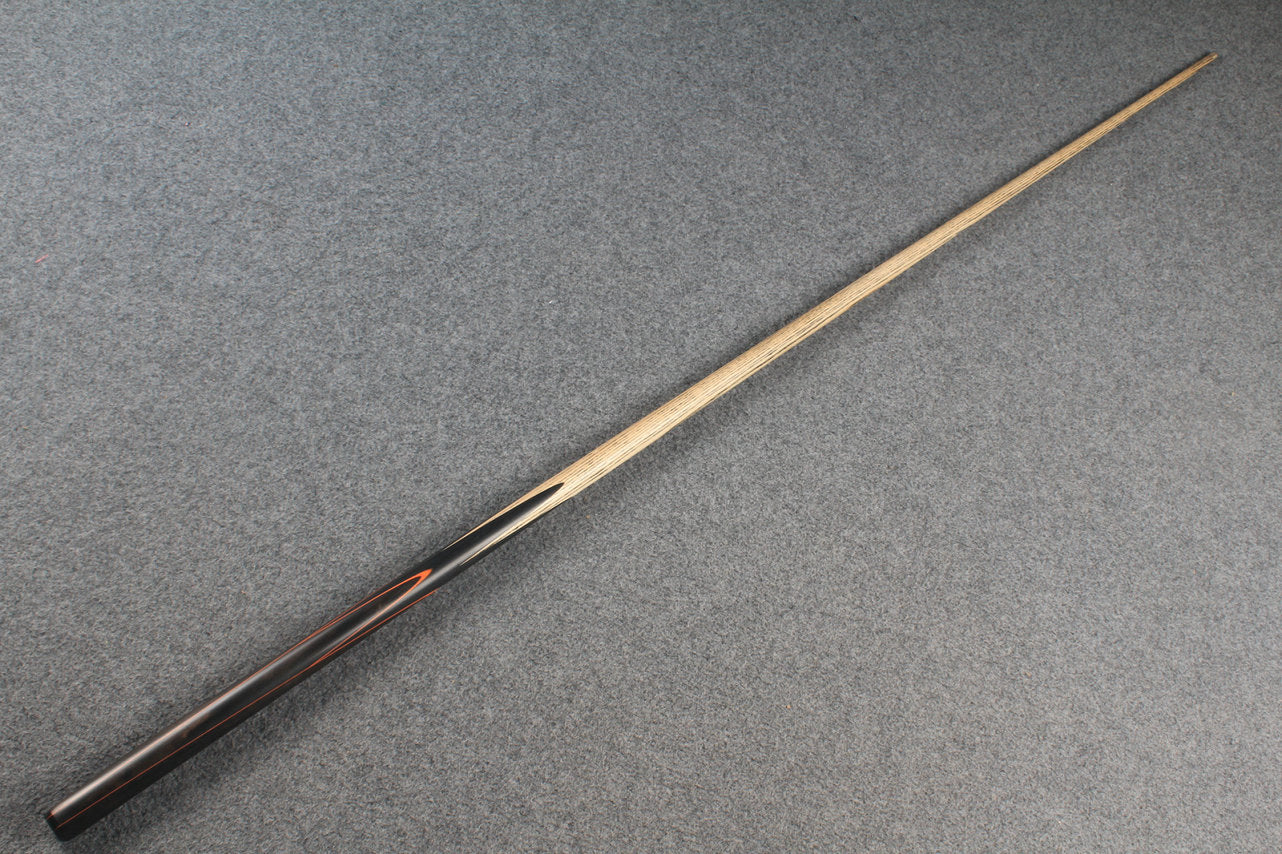 woods 1 piece handmade ash 60" snooker / pool cue  #5915