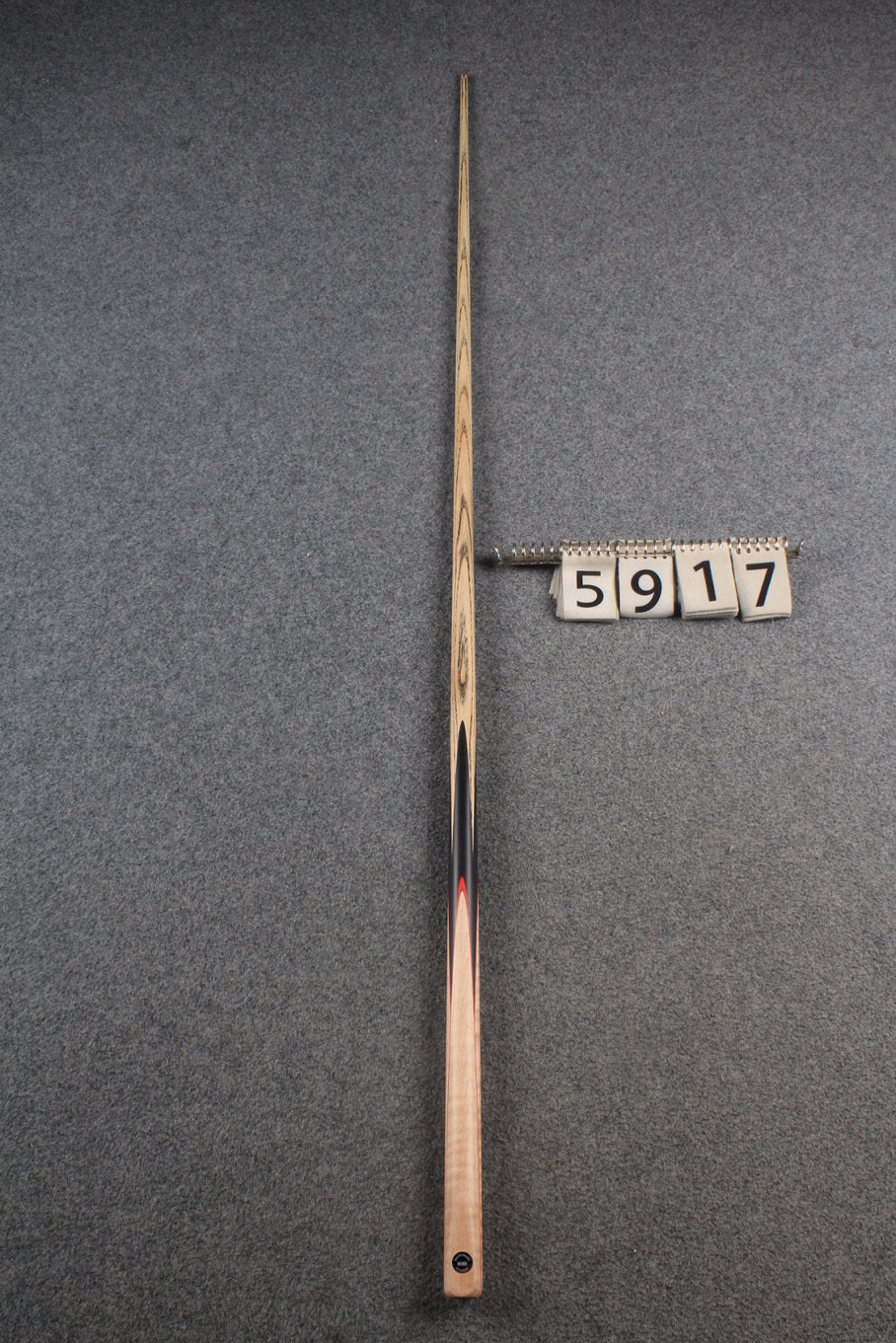 1 piece ash 60" snooker cue  #5917