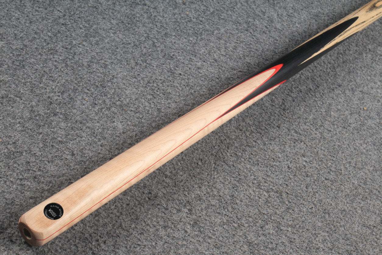 1 piece ash 60" snooker cue  #5917