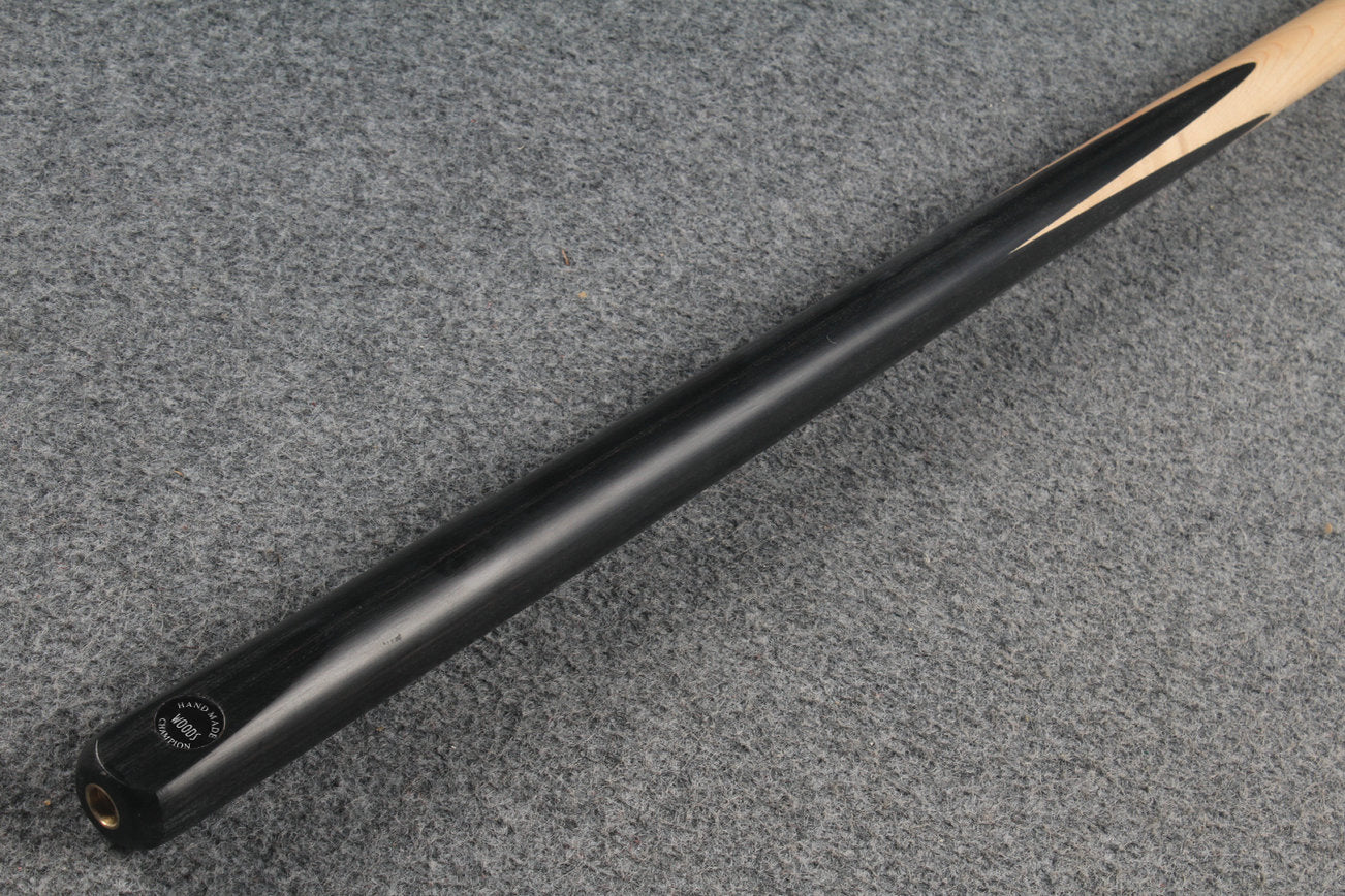 woods 1 piece handmade maple 60" snooker / pool cue  #5919