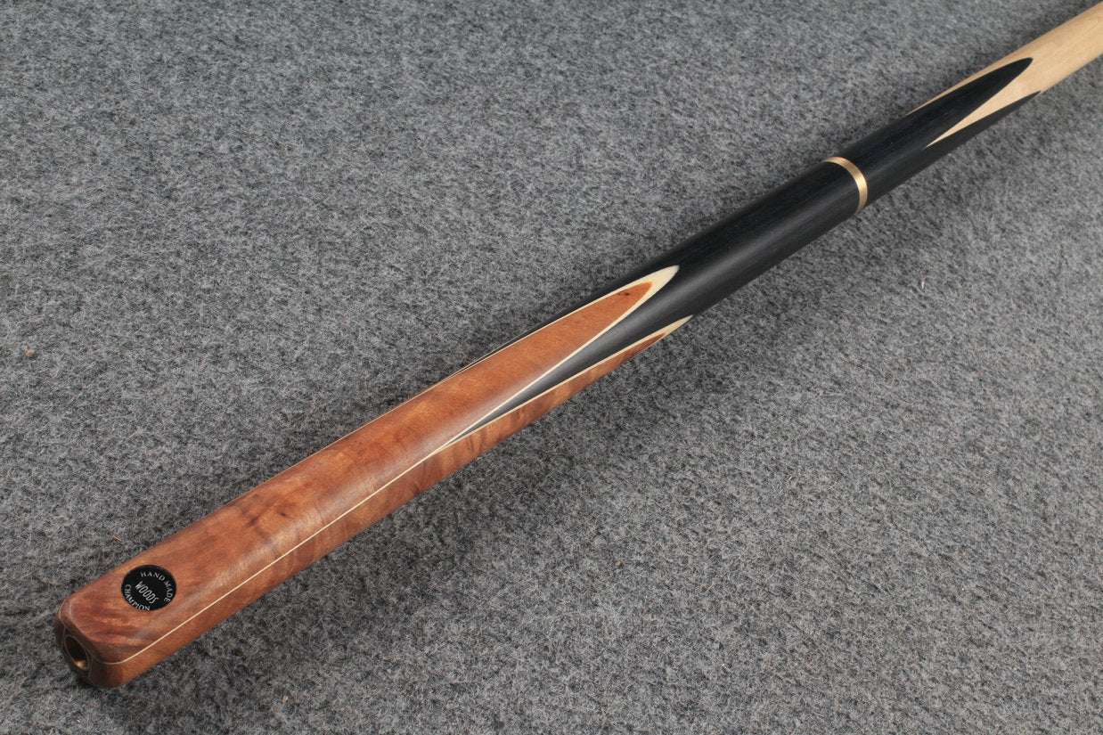 woods 3/4 handmade maple snooker / pool cue #5928