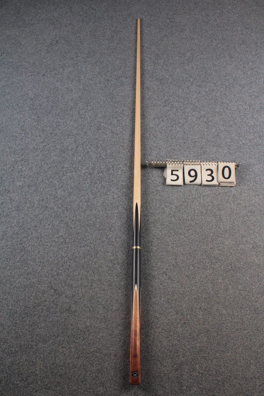3/4 maple snooker cue #5930