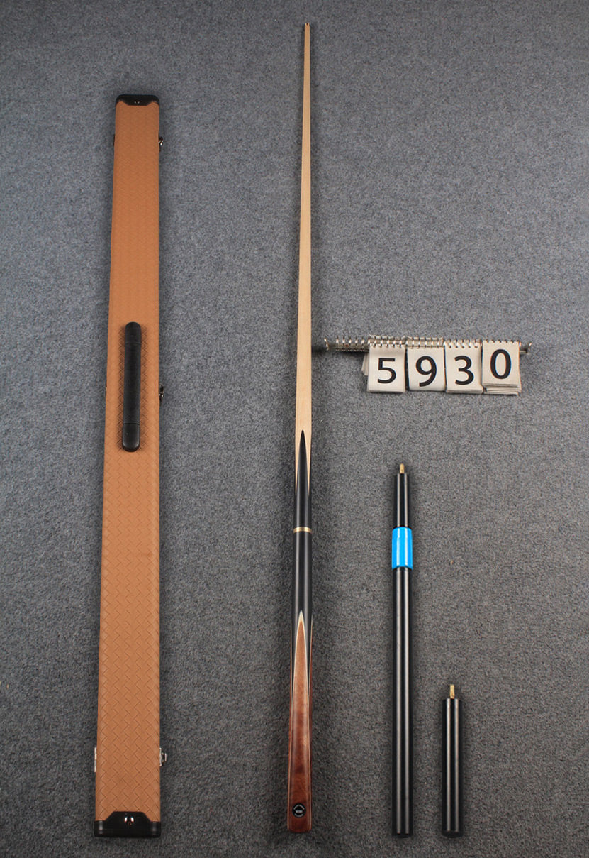 3/4 maple snooker cue #5930