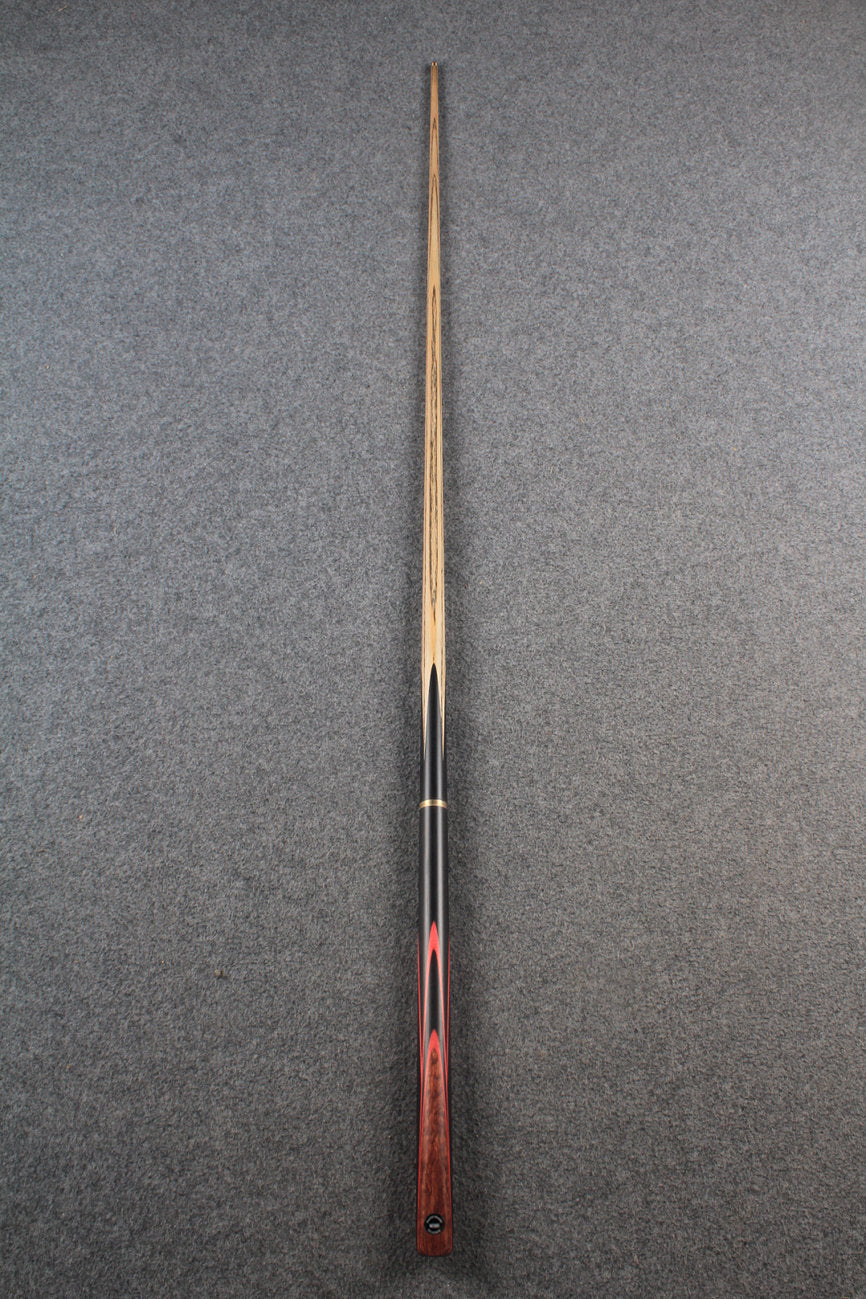 woods 3/4 handmade ASH english 8 ball  pool cue + break cue + case # 5946