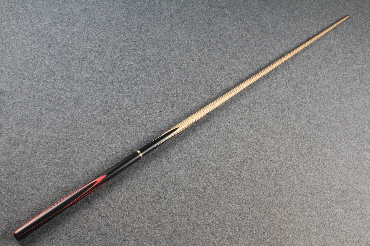 woods 3/4 handmade ASH english 8 ball  pool cue + break cue + case # 5946