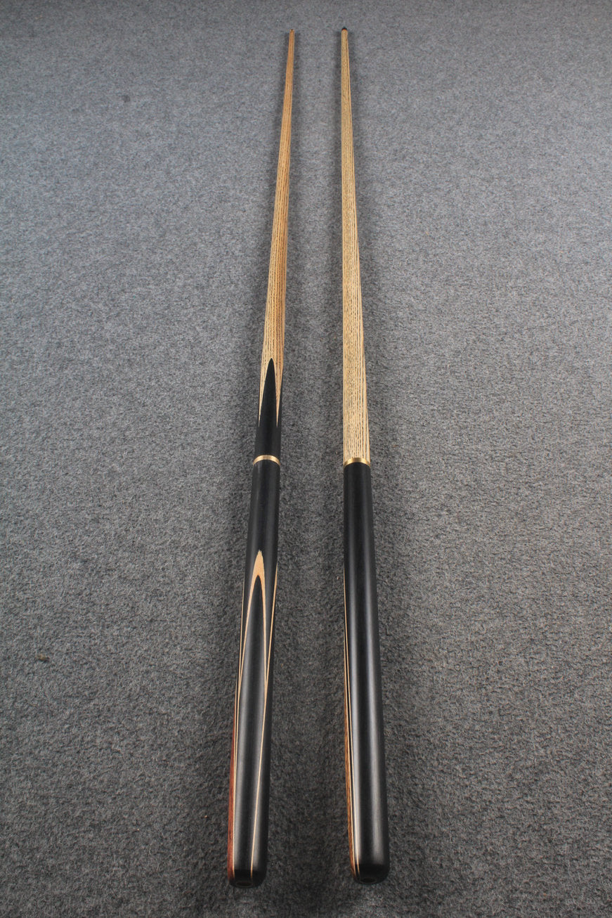 3/4 ASH english pool cue + break cue + case # 5948