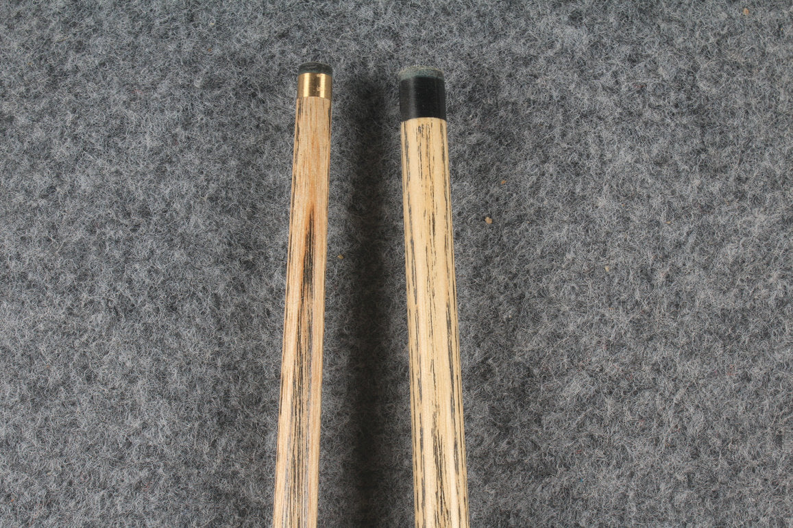 3/4 ASH english pool cue + break cue + case # 5948