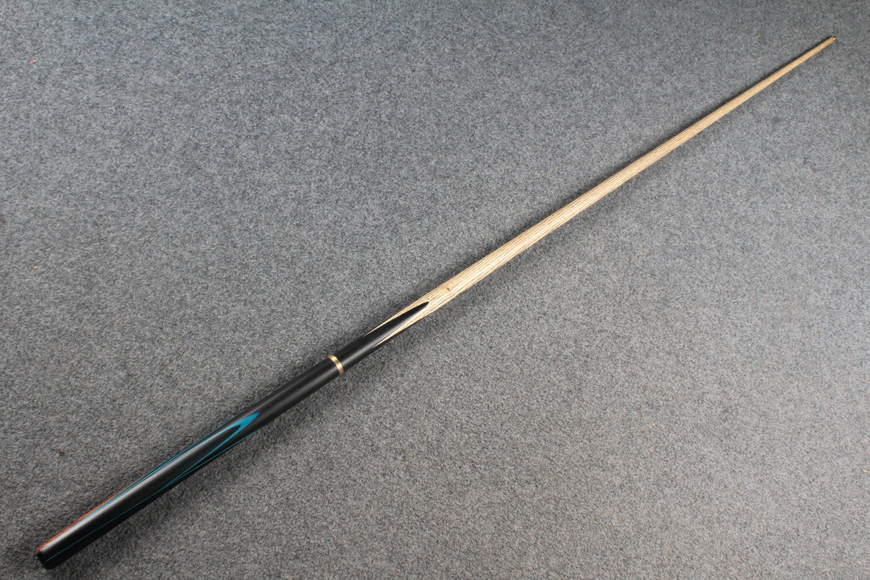 woods 3/4 handmade ASH english 8 ball  pool cue + break cue + case # 5950